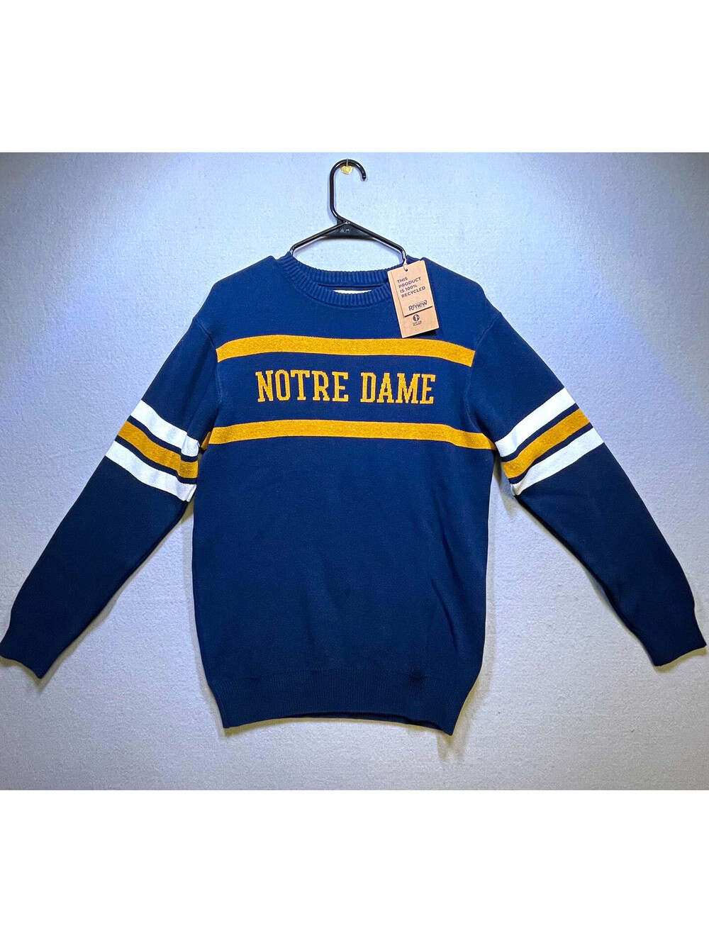 Vintage University of Notre Dame Fighting Irish Sweater Size Medium